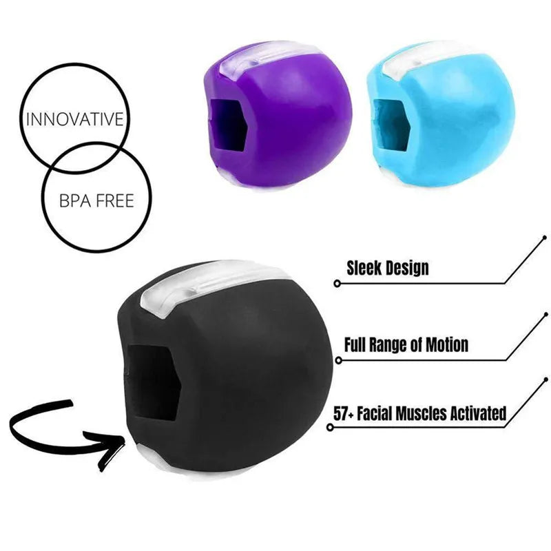 Silica Gel Fitness Jaw Ball