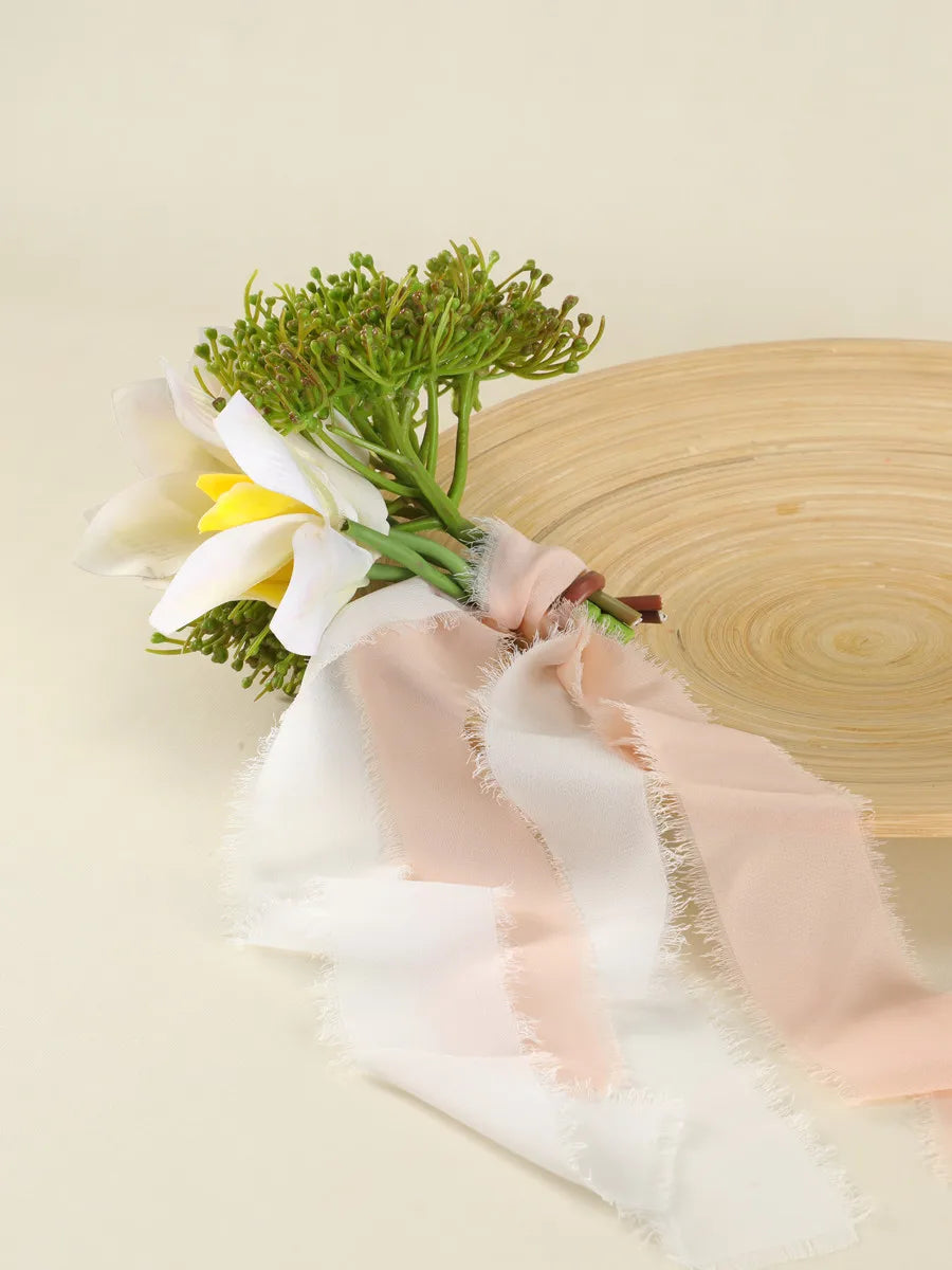 Handmade Silk Chiffon Wedding Ribbons