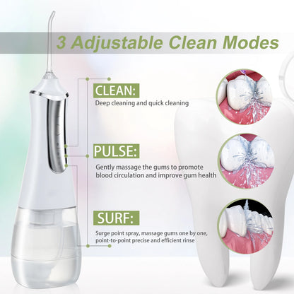 Portable Dental Water Flosser  Oral Irrigator