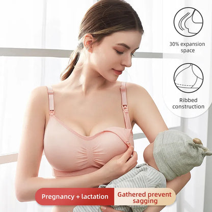 High Quality Plus Size Nursing Breathable Bra