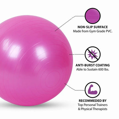 PVC Fitness Yoga Ball