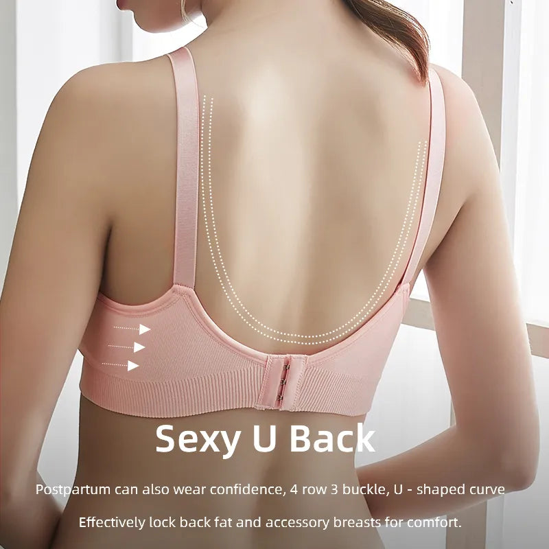 High Quality Plus Size Nursing Breathable Bra