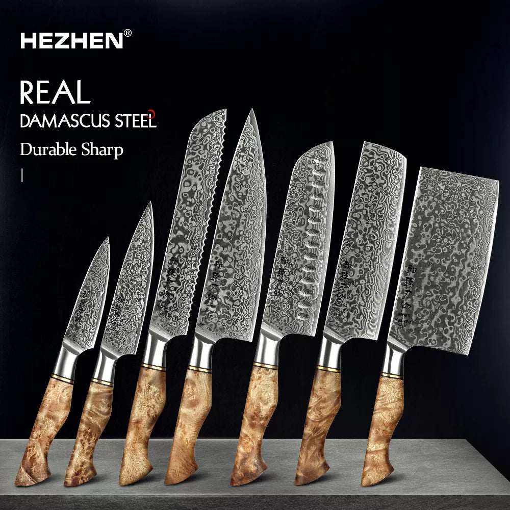 HEZHEN Kitchen Knife Set