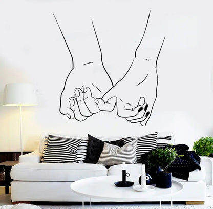 Lovers Quotes Wall Sticker For Bedroom