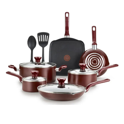 T-fal Easy Care 12-Piece Non-Stick Cookware Set