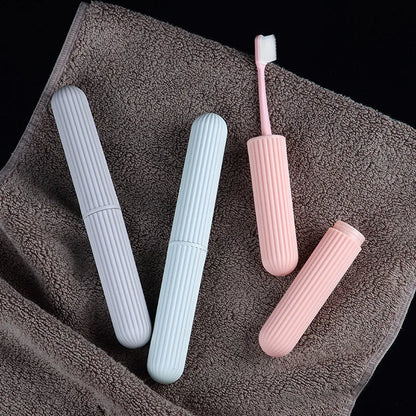 Portable Travel Toothbrush Tube Cover Case