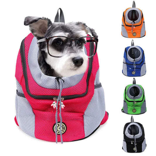 New Double Portable Shoulder Travel Pet Backpack