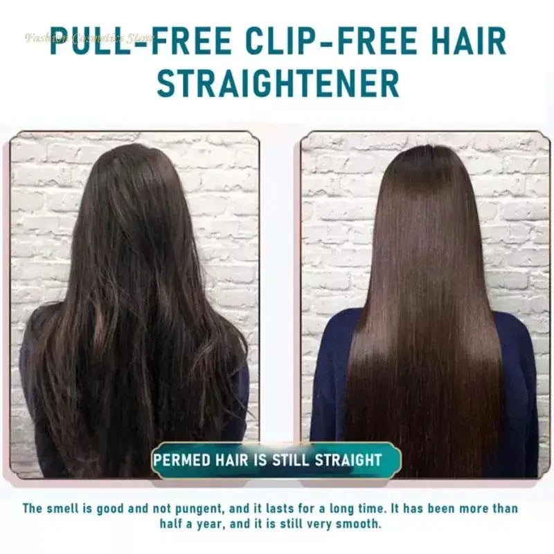 Shampoo Hair Straightener Cream