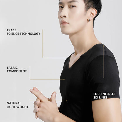 Seamless Breathable Ice Silk T-Shirt Vest