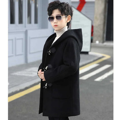 Autumn Winter Wool Coat Mid-Length