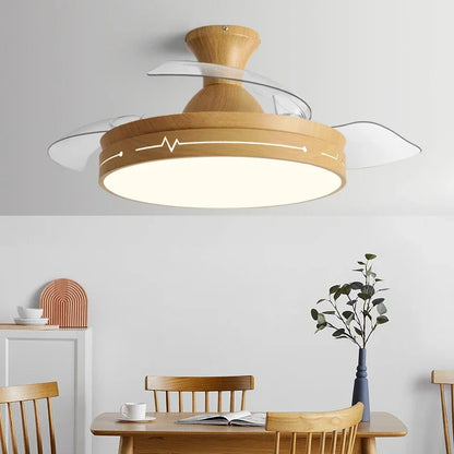 Hidden DC Moter Ceiling Fan Light