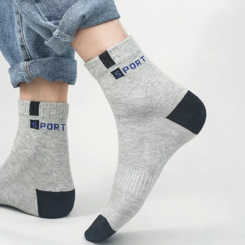 Bamboo Fiber Autumn Winter Men Socks