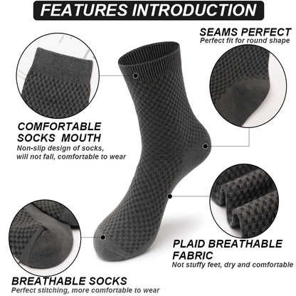 Men bamboo fiber socks