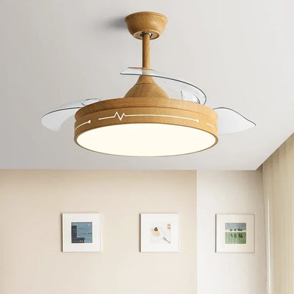 Hidden DC Moter Ceiling Fan Light