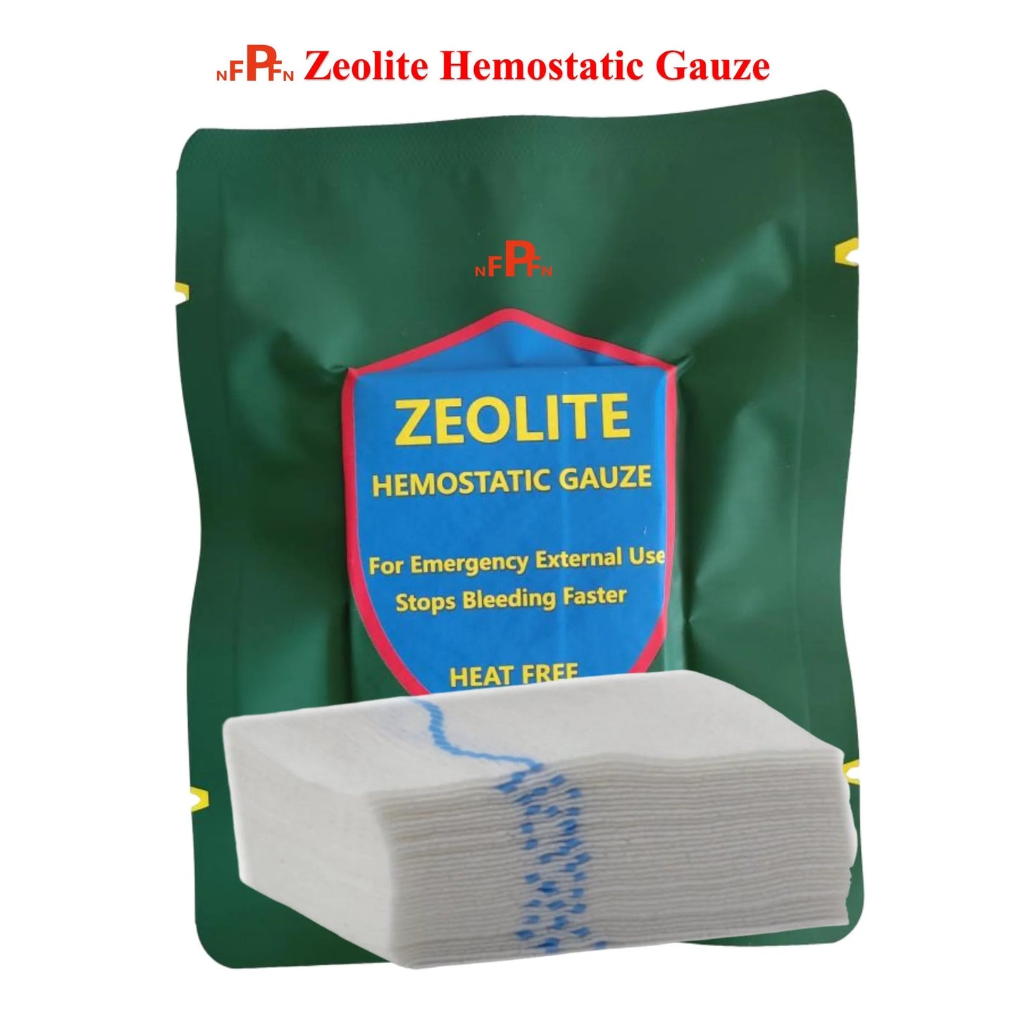 TCCC Tactical Zeolite Hemostatic Gauze