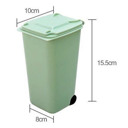 Mini Desktop Trash Can