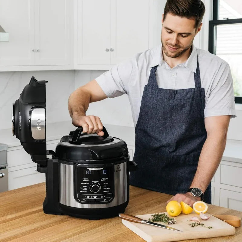 9-in-1 Deluxe XL Cooker & Air Fryer