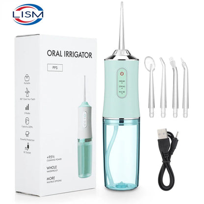 Portable Dental Water Flosser Oral Irrigator