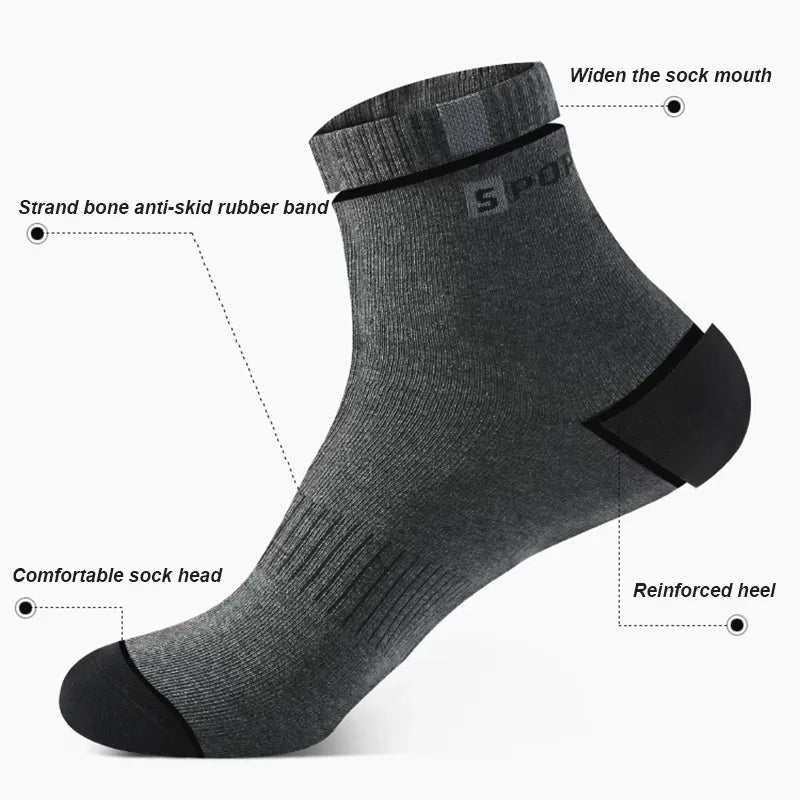 Bamboo Fiber Autumn Winter Men Socks