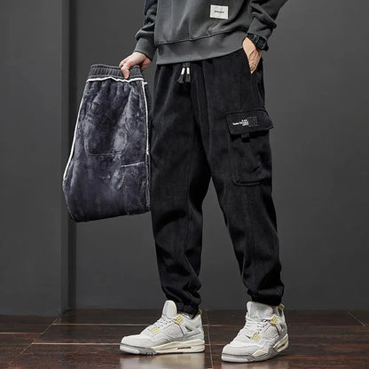 Winter Men's Fleece Jogging Pants