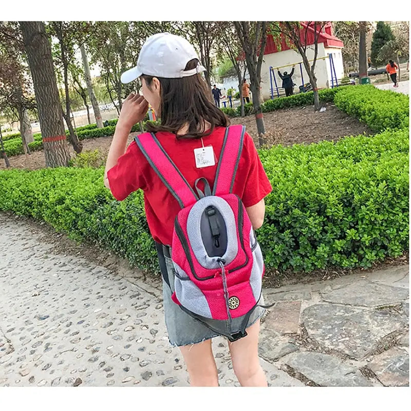 New Double Portable Shoulder Travel Pet Backpack