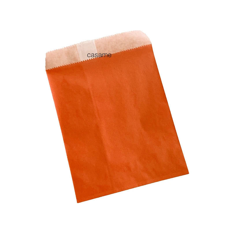 Pure Solid Color Kraft Bags