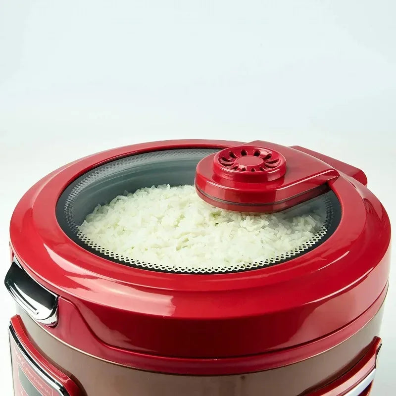 20-Cup Glass Lid Digital Rice Cooker