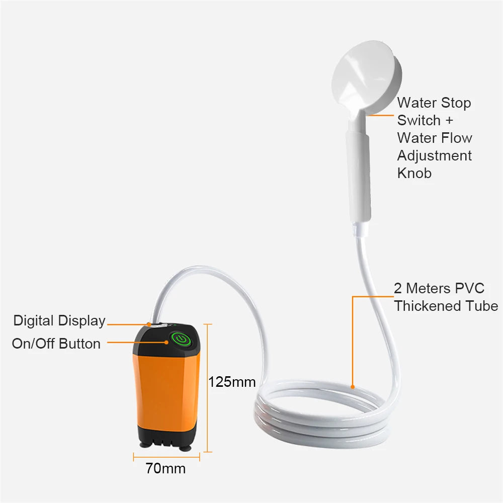 Portable Electric Shower Pump