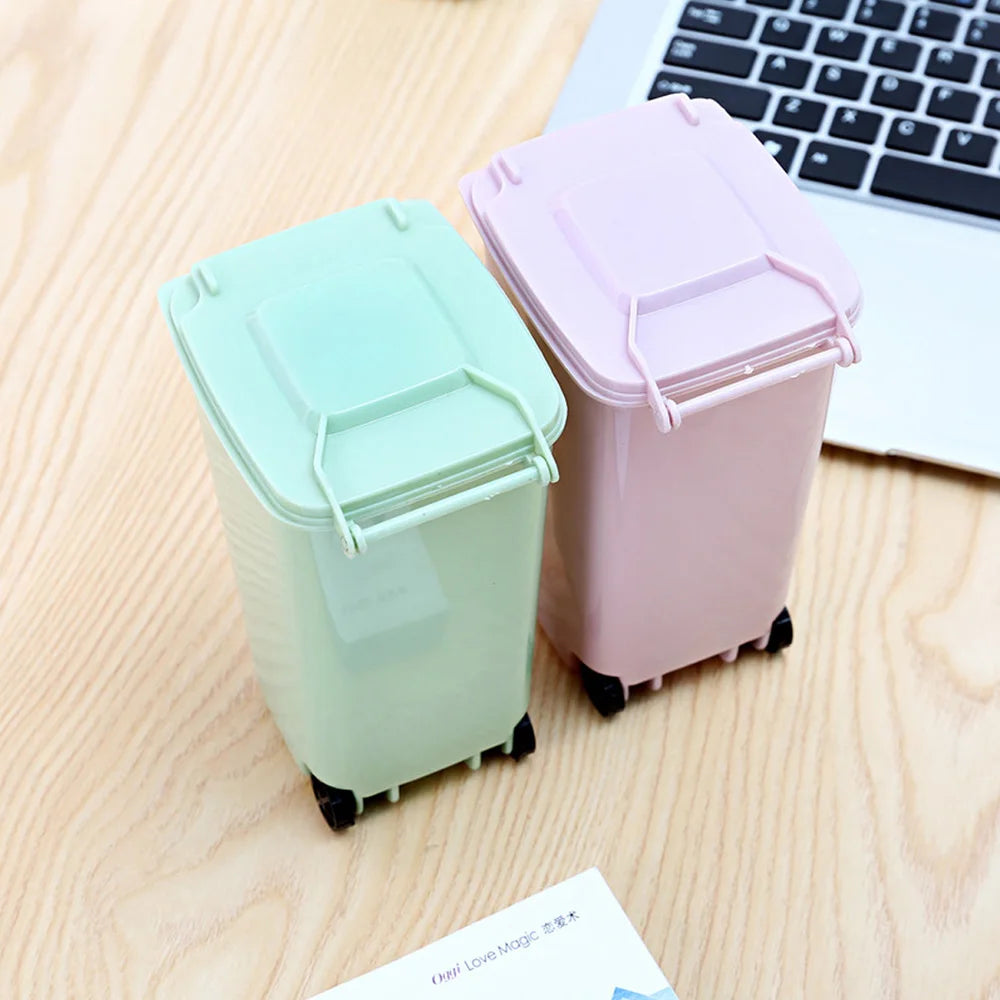 Mini Desktop Trash Can