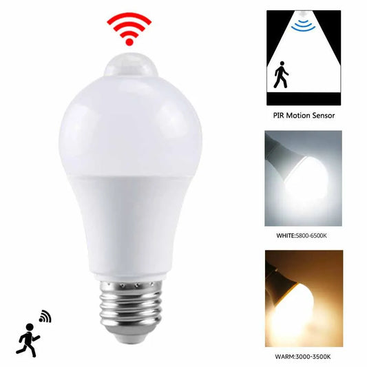 E27 LED Motion Sensor Bulb