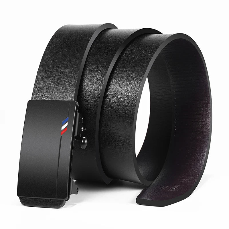 men's high quality toothless automatic buckle Belt