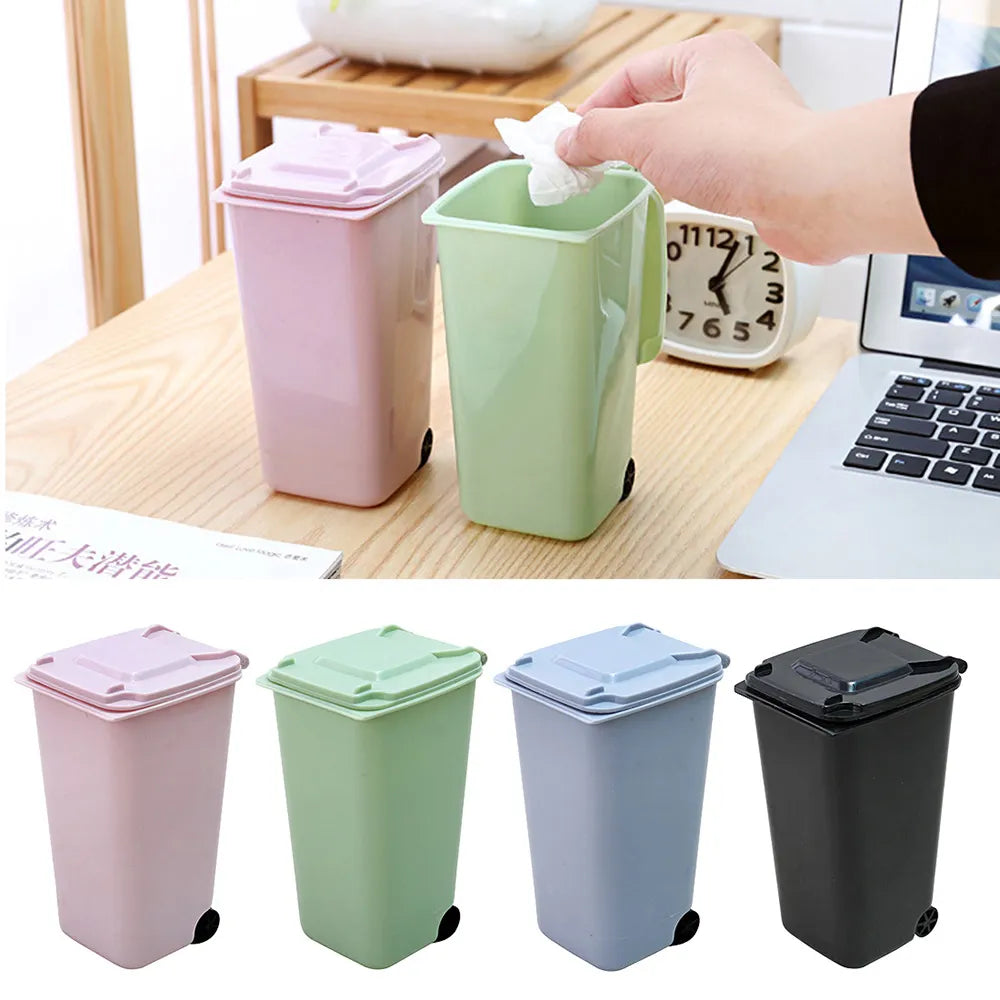 Mini Desktop Trash Can