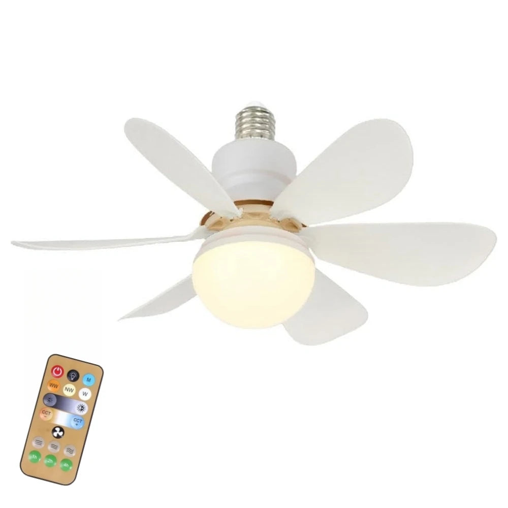 LED Fan Lamp Remote Control Ceiling Fan