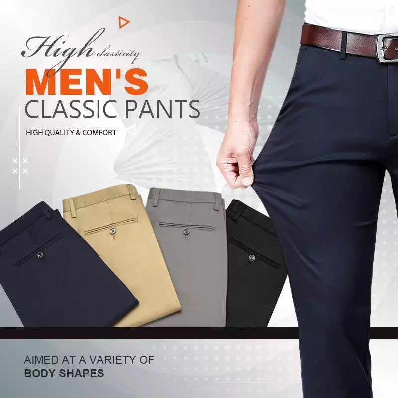 Spring and Summer Men‘s Suit Pants