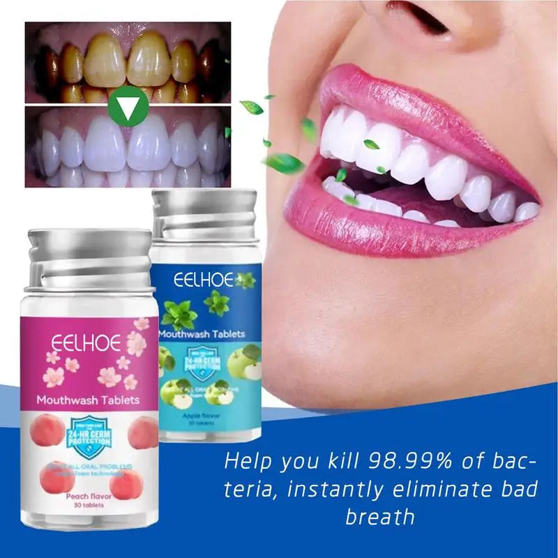 Chewable Toothpaste Tablets Bresh Fresheners