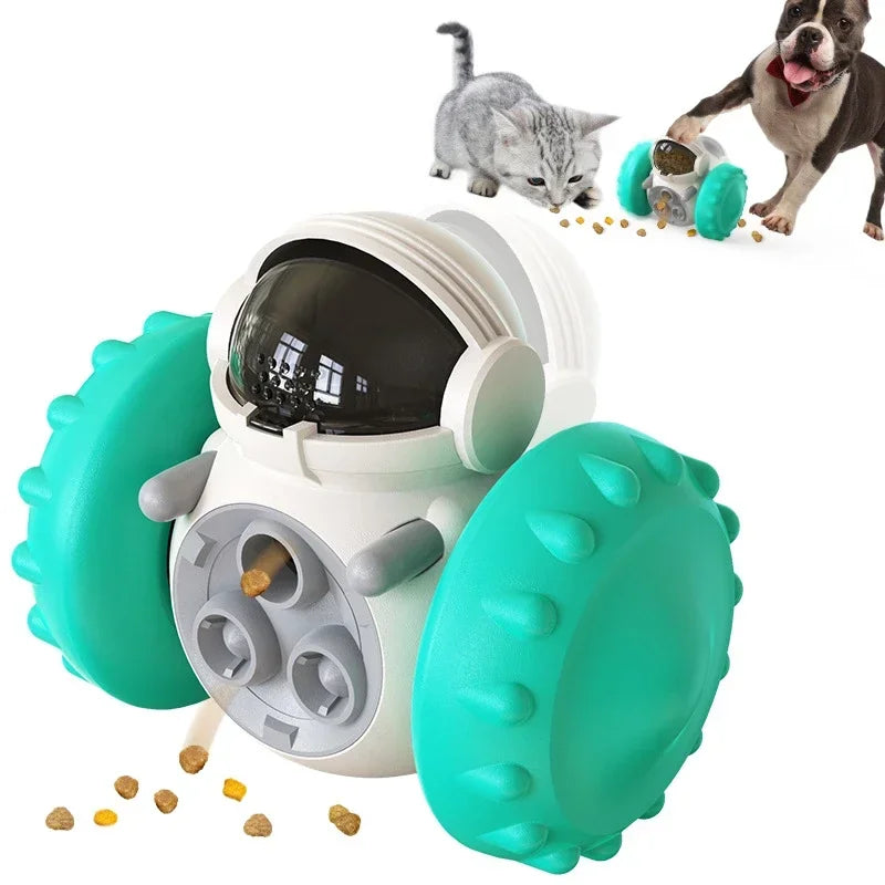 Pet Food Interactive Tumbler Slow Feeder