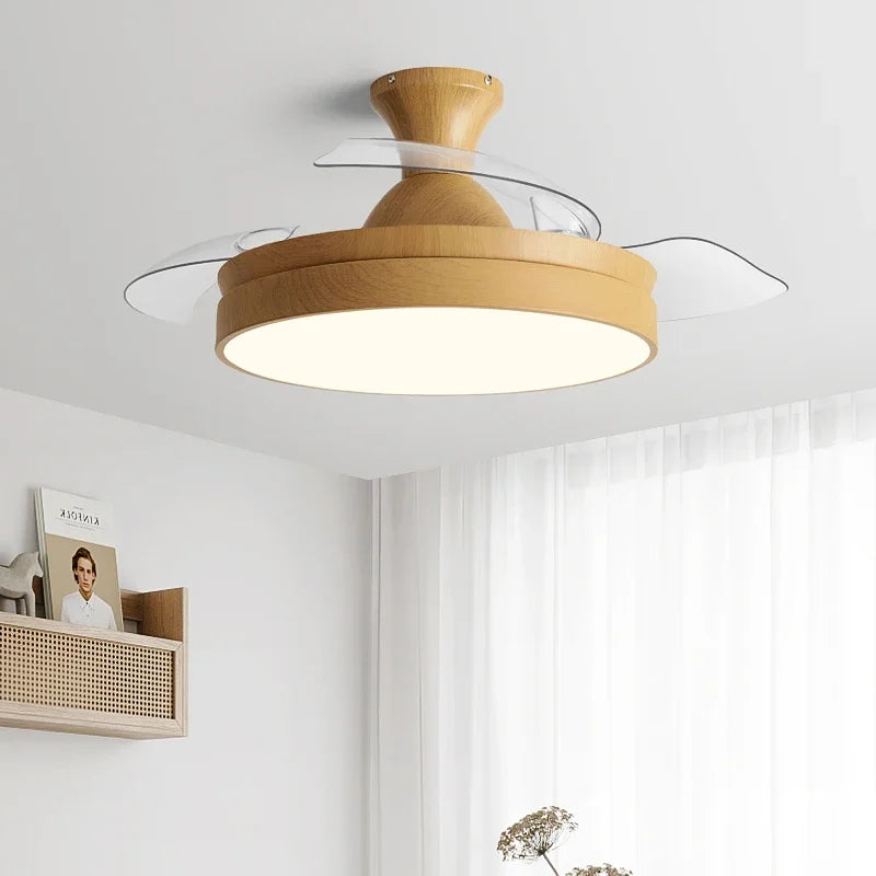 Hidden DC Moter Ceiling Fan Light