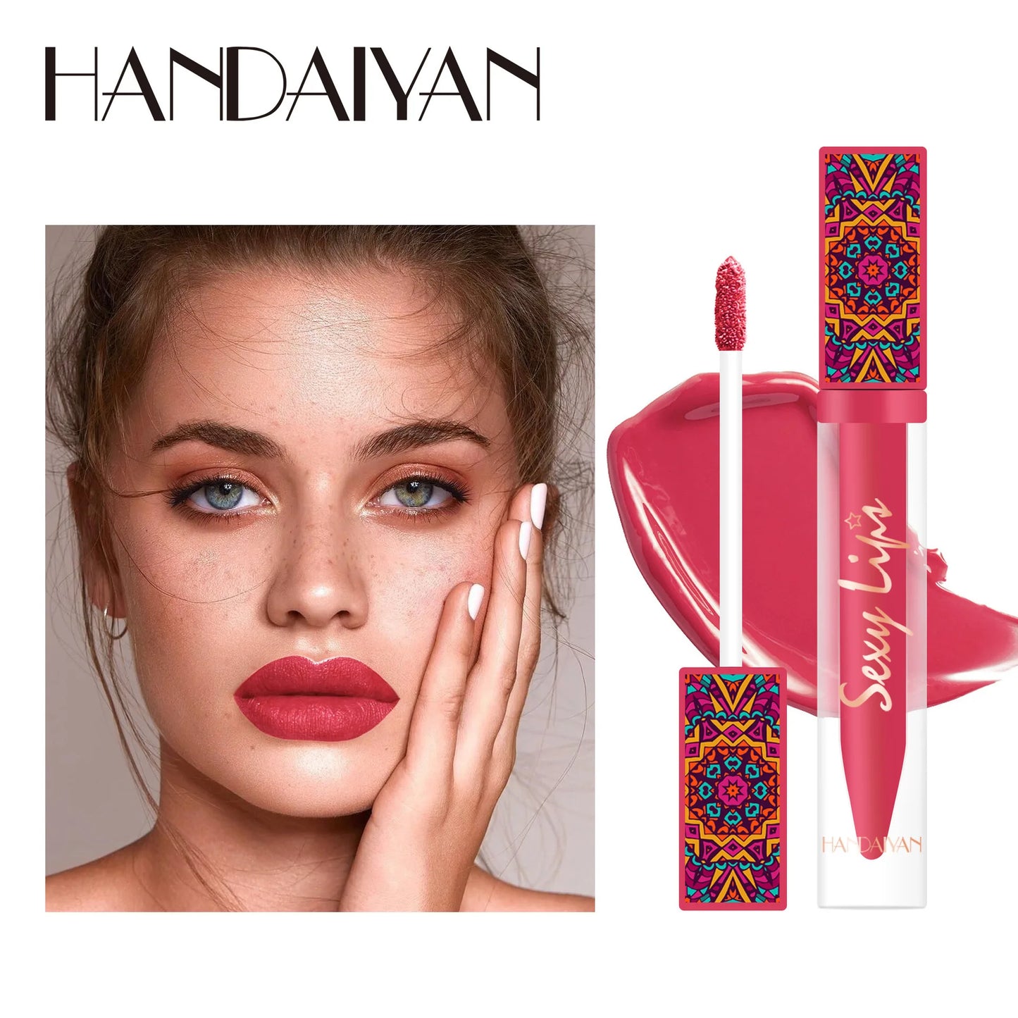 HANDAIYAN 6 Colors Beauty Matte Lipstick