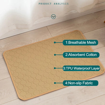 Washable Dog Pet Diaper Mat