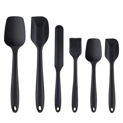 LMETJMA 6-Piece Silicone Spatula Set