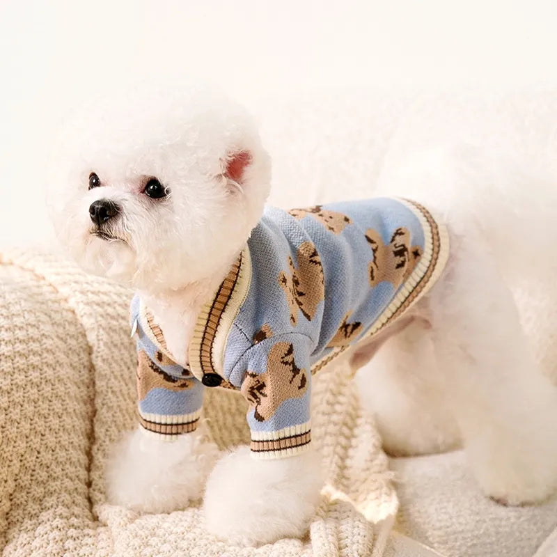 Luxury Dog Clothes Chihuahua Pet Striped Sweater