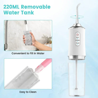 Rechargeable Dental Water Flosser Oral Irrigator