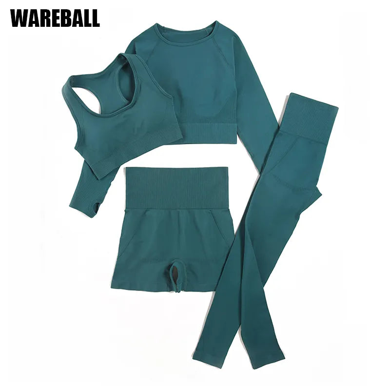 WAREBALL Seamless Yoga Clothes Set