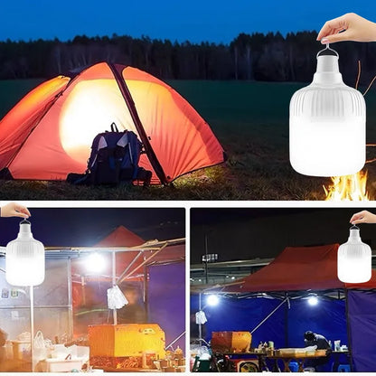 USB Rechargeable LED Bulb Camping Light