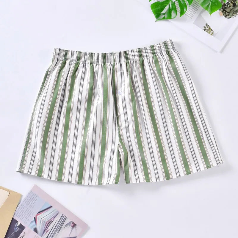 Men Underwear Cotton Boxers Shorts