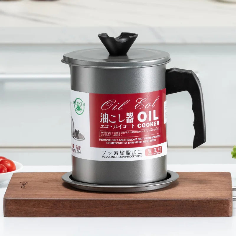 GIANXI Stainless Steel Oil Filter Kitchen Pot