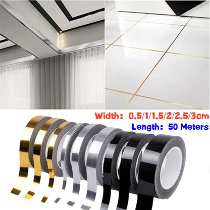 New 50M Self-Adhesive Tile Stickers