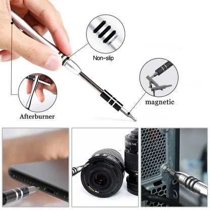 Magnetic Screwdriver Bit Set