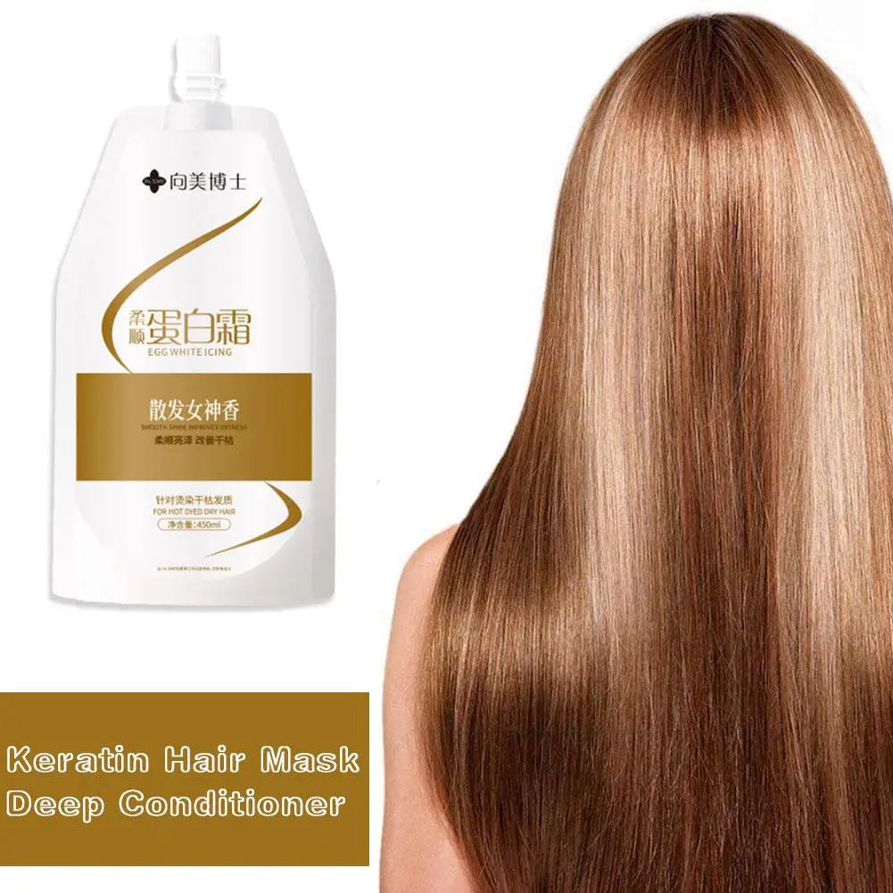 Keratin Hair Mask Deep Conditioner