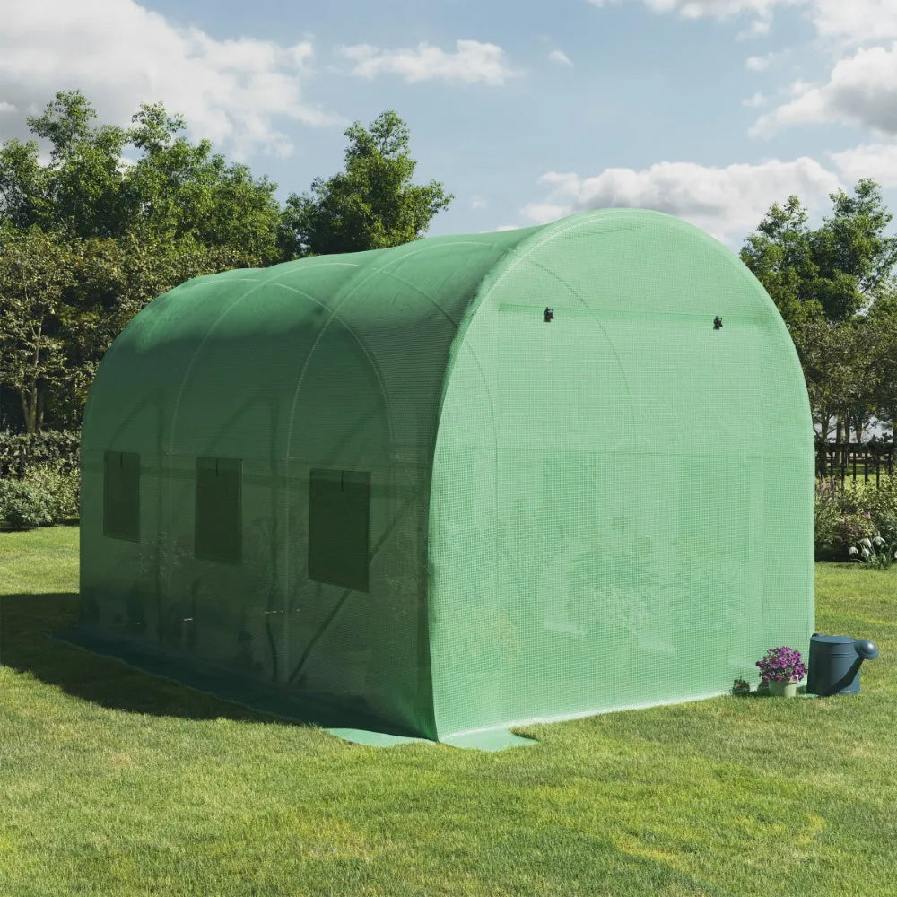 Outdoor Green House with Mesh Cover